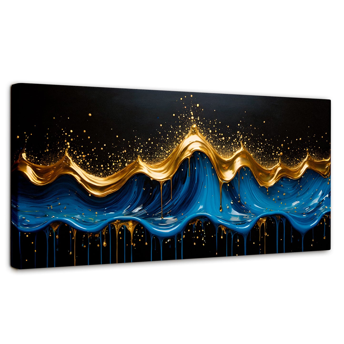 Cuadros Decorativos Canvas Revolution | Ondas Preciosas | Panoramico | Portada | Marco SinMarco
