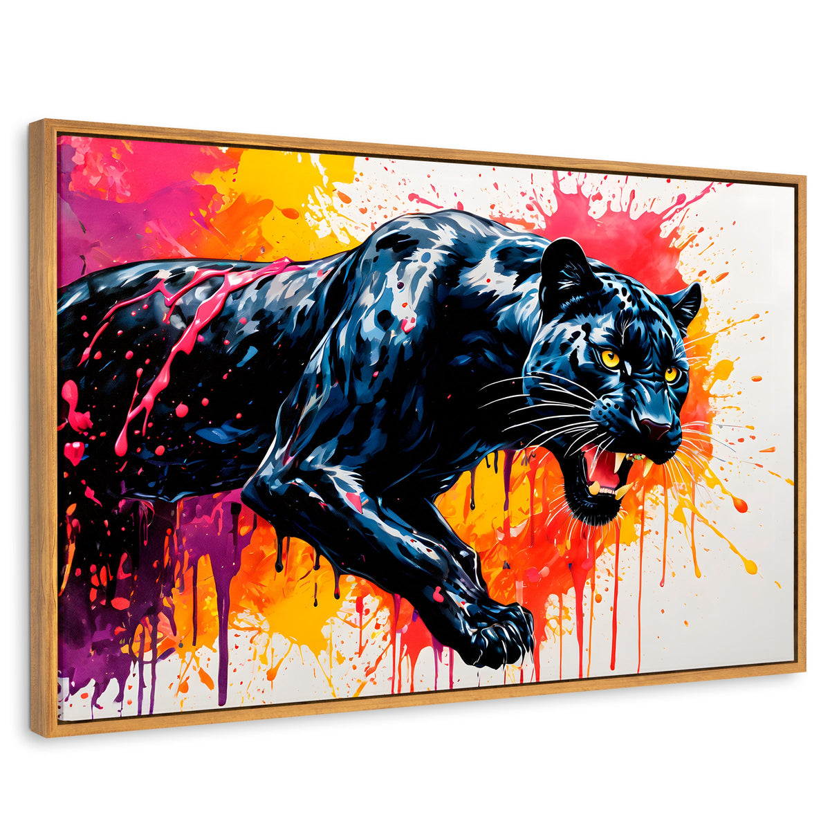 Cuadros Decorativos Canvas Revolution | Pantera Colores | Rectangular | Portada