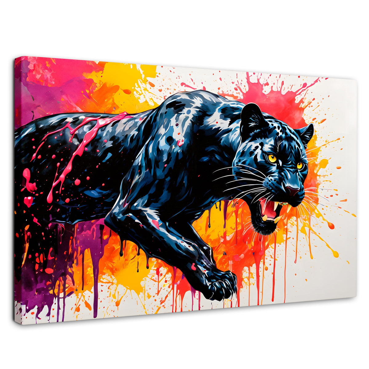 Cuadros Decorativos Canvas Revolution | Pantera Colores | Rectangular | Portada