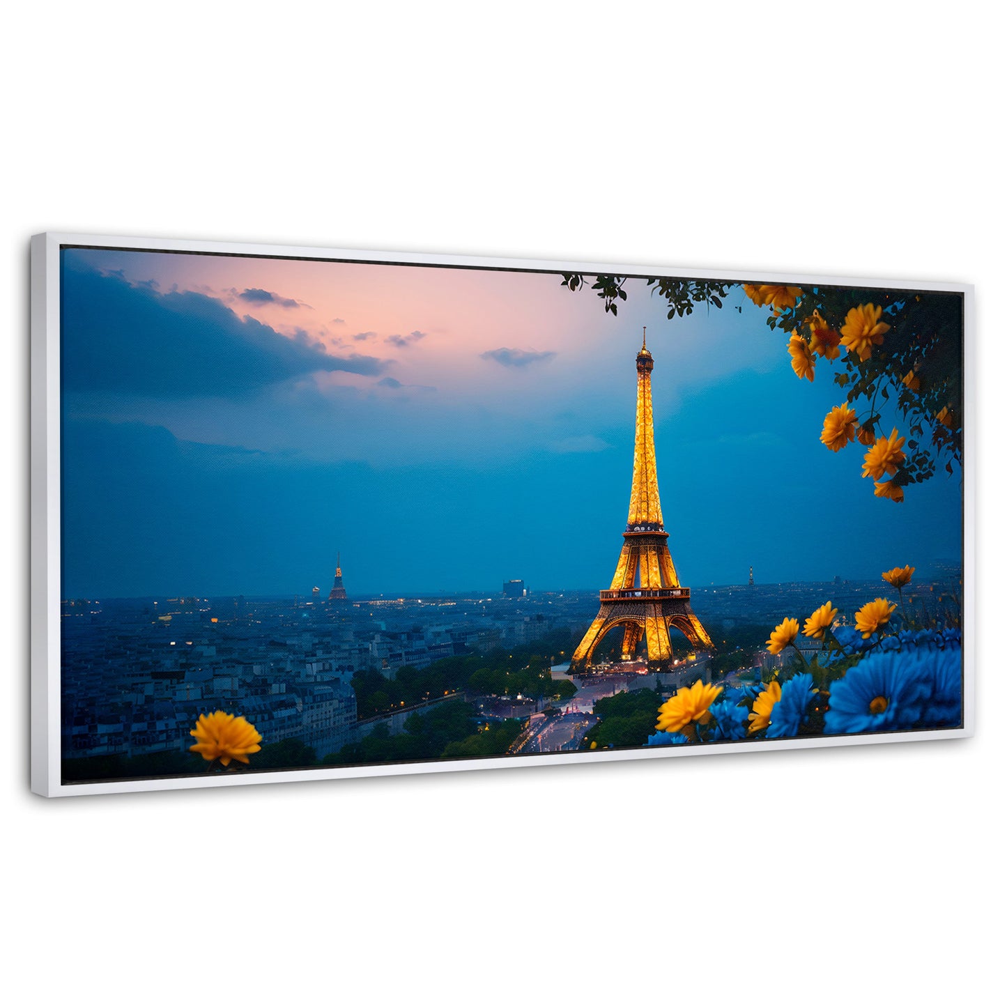 Cuadros Decorativos Canvas Revolution | Paris Crepuscular | Panoramico | Portada