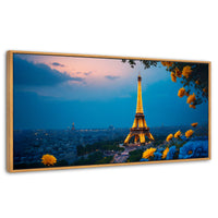 Cuadros Decorativos Canvas Revolution | Paris Crepuscular | Panoramico | Portada