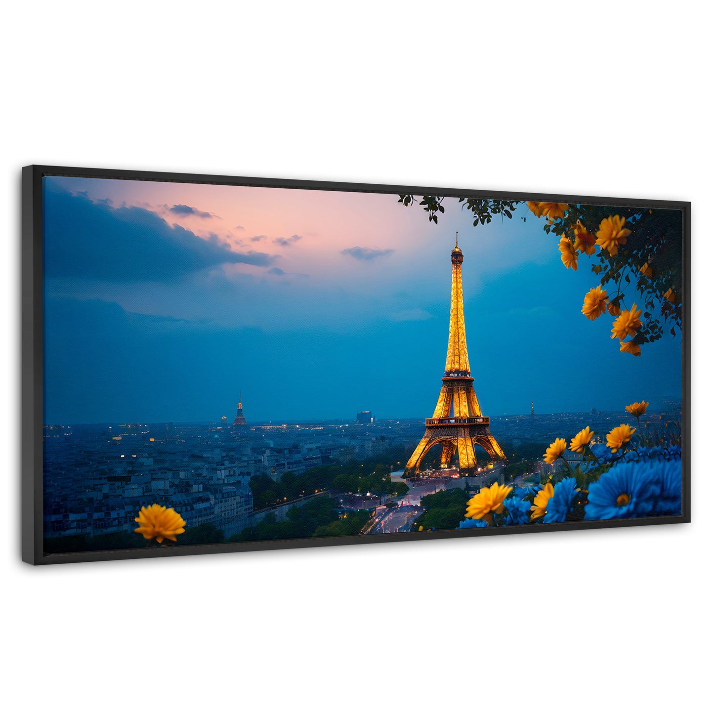 Cuadros Decorativos Canvas Revolution | Paris Crepuscular | Panoramico | Portada