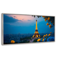 Cuadros Decorativos Canvas Revolution | Paris Crepuscular | Panoramico | Portada