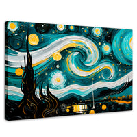 Cuadros Decorativos Canvas Revolution | Paz Estrellada | Rectangular | Portada