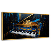 Cuadros Decorativos Canvas Revolution | Piano Cromatico | Panoramico | Portada | Marco Madera