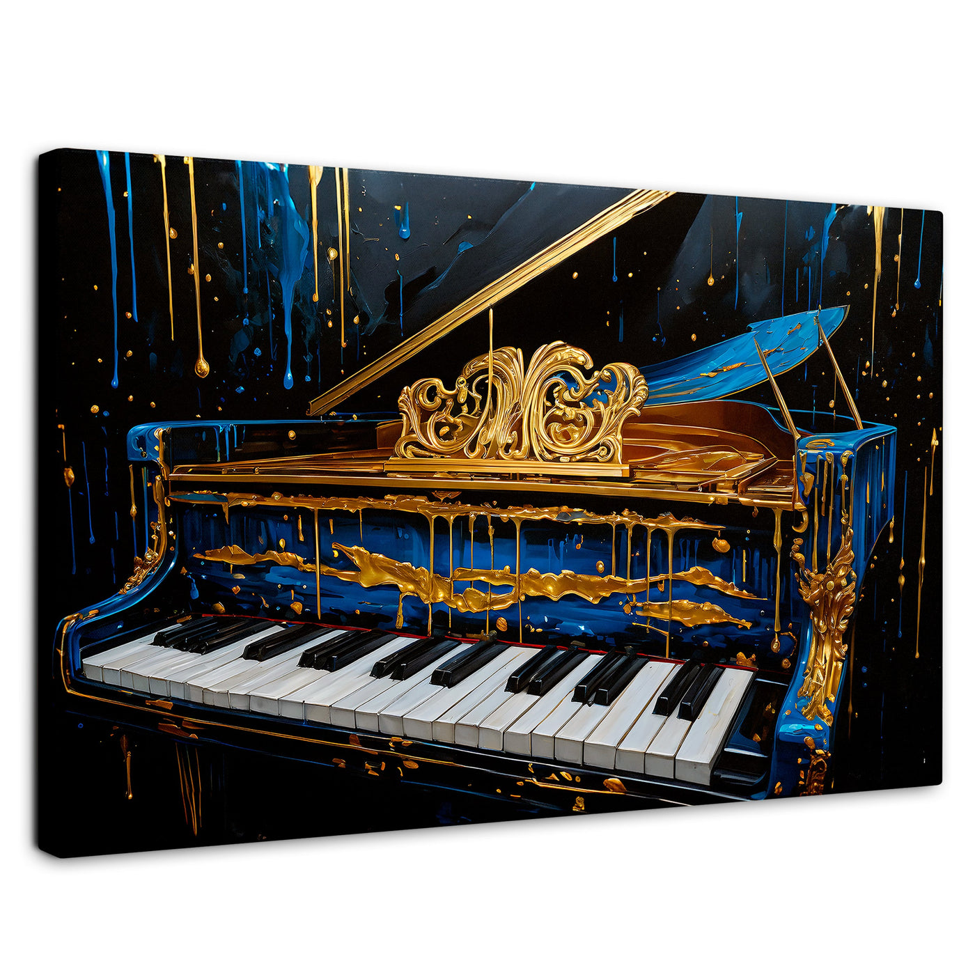 Cuadros Decorativos Canvas Revolution | Piano Cromatico | Rectangular | Portada | Marco SinMarco