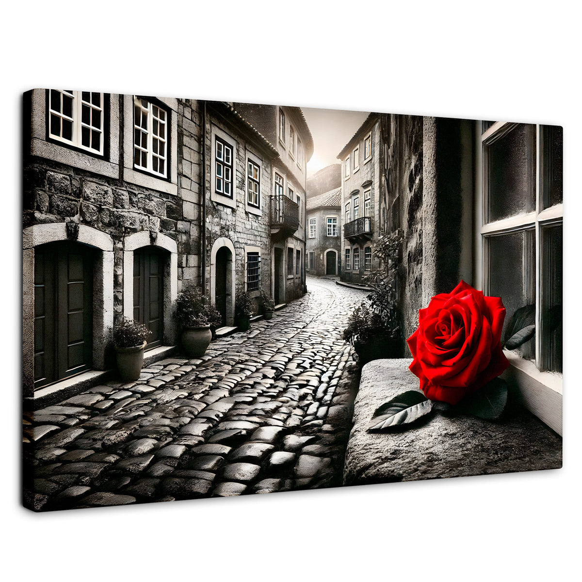 Cuadros Decorativos Canvas Revolution | Piedras Y Petalos | Rectangular | Portada | Marco SinMarco