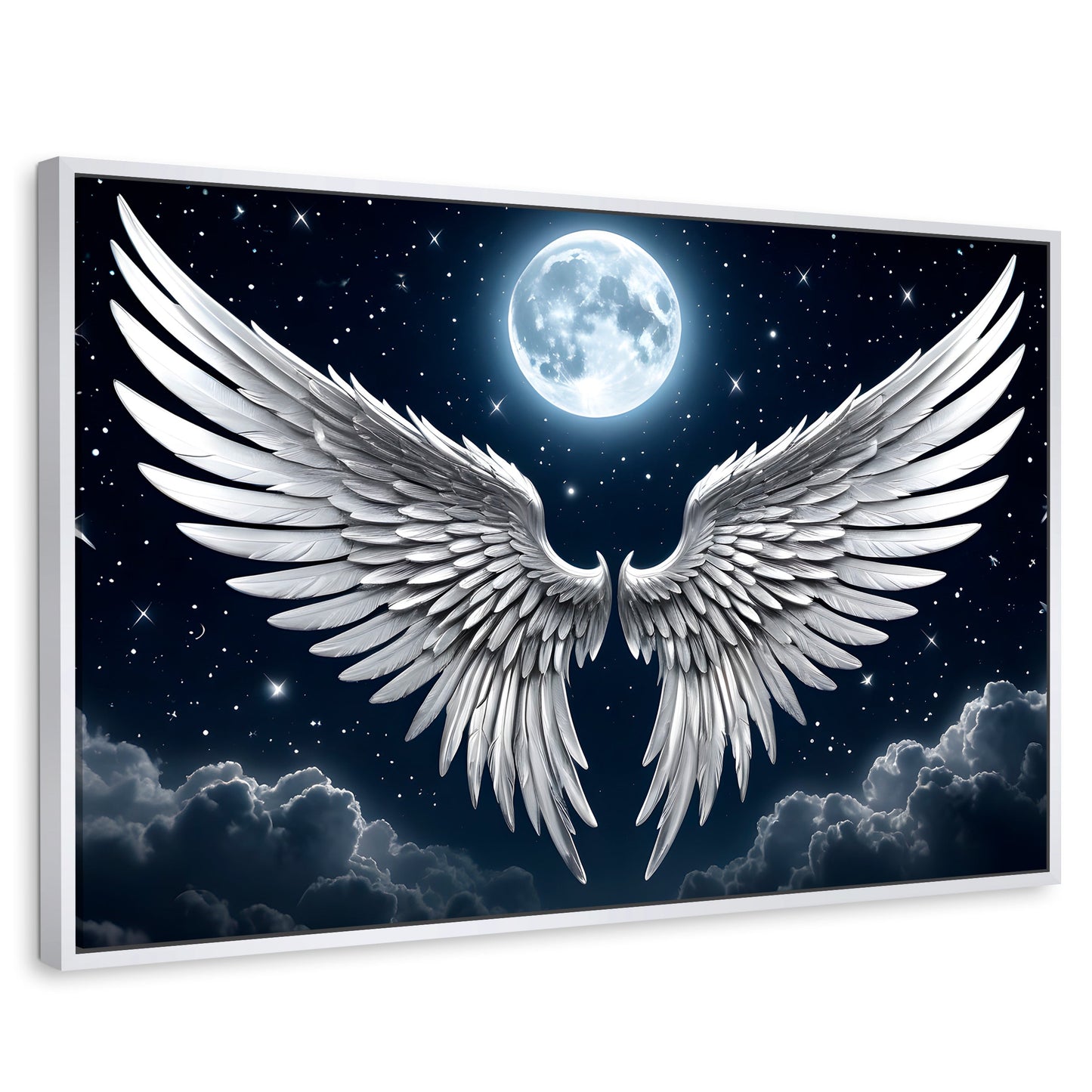 Cuadros Decorativos Canvas Revolution | Plumas Del Alma | Rectangular | Portada | Marco Blanco
