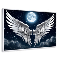 Cuadros Decorativos Canvas Revolution | Plumas Del Alma | Rectangular | Portada | Marco Blanco