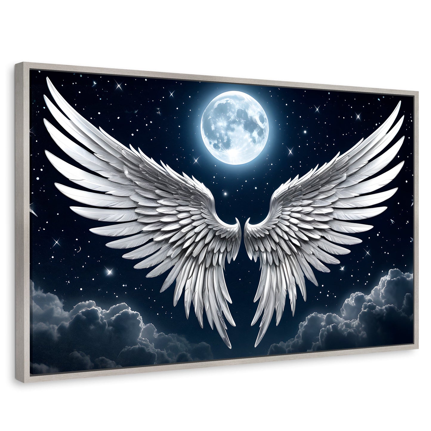 Cuadros Decorativos Canvas Revolution | Plumas Del Alma | Rectangular | Portada | Marco Plateado