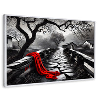 Cuadros Decorativos Canvas Revolution | Puente De Pasion | Rectangular | Portada | Marco Blanco