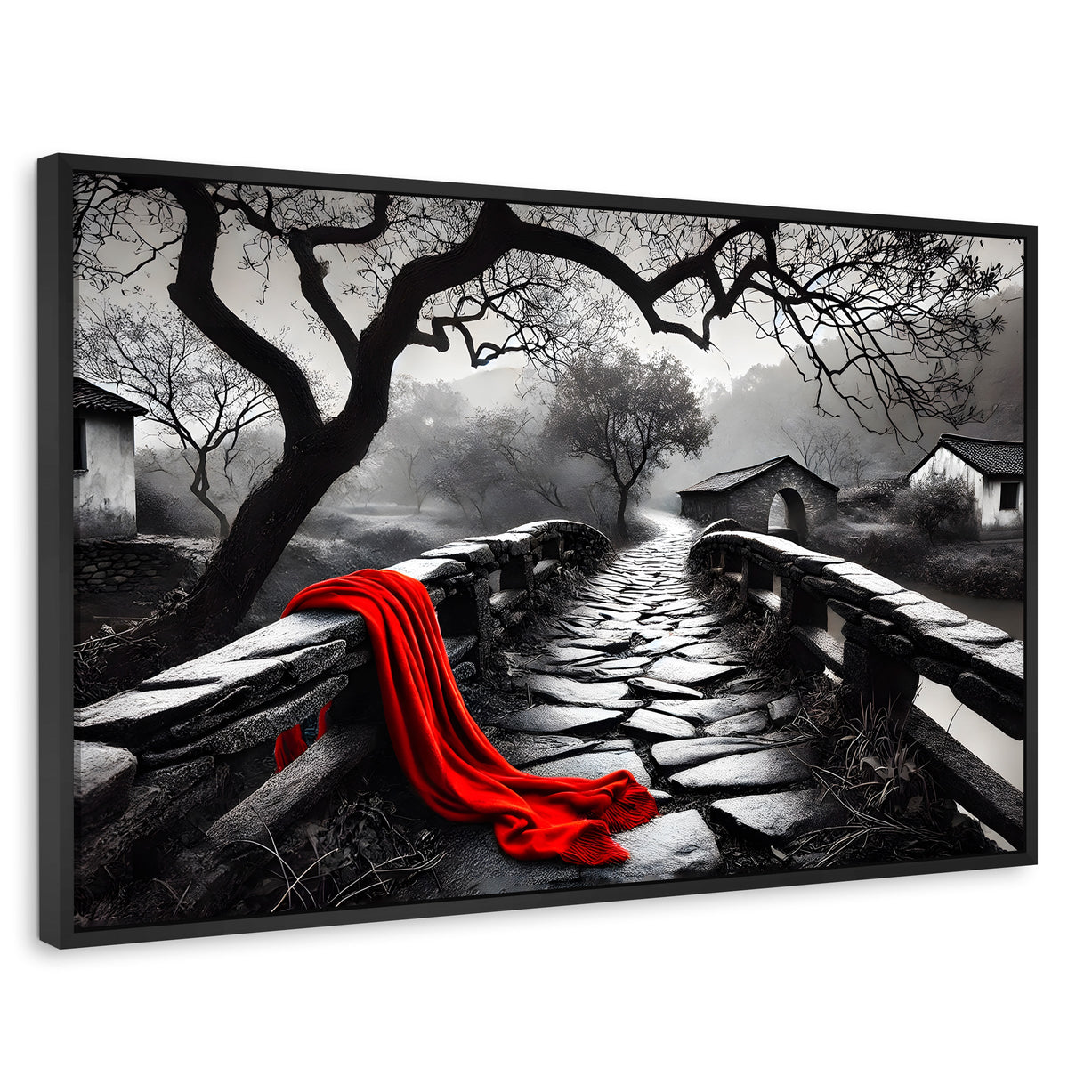Cuadros Decorativos Canvas Revolution | Puente De Pasion | Rectangular | Portada | Marco Negro
