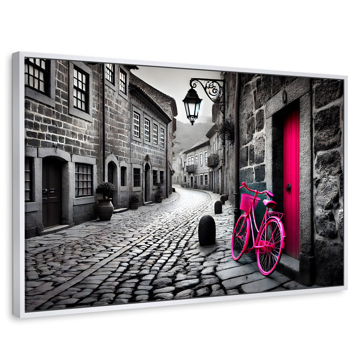 Cuadros Decorativos Canvas Revolution | Puerta Del Recuerdo | Rectangular | Portada | Marco Blanco
