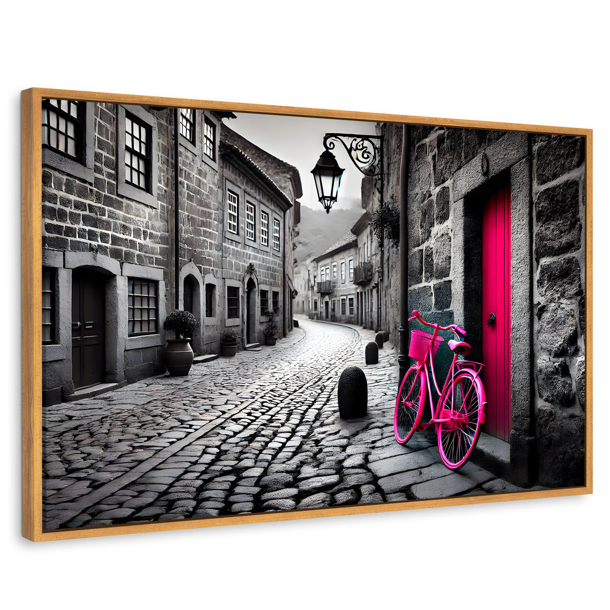 Cuadros Decorativos Canvas Revolution | Puerta Del Recuerdo | Rectangular | Portada | Marco Madera
