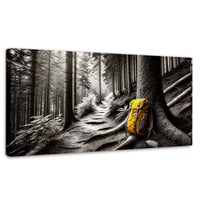 Cuadros Decorativos Canvas Revolution | Rastro Amarillo | Panoramico | Portada | Marco SinMarco