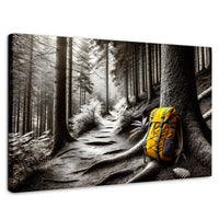 Cuadros Decorativos Canvas Revolution | Rastro Amarillo | Rectangular | Portada | Marco SinMarco