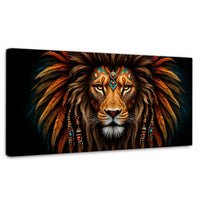 Cuadros Decorativos Canvas Revolution | Realeza Salvaje | Panoramico | Portada | Marco SinMarco