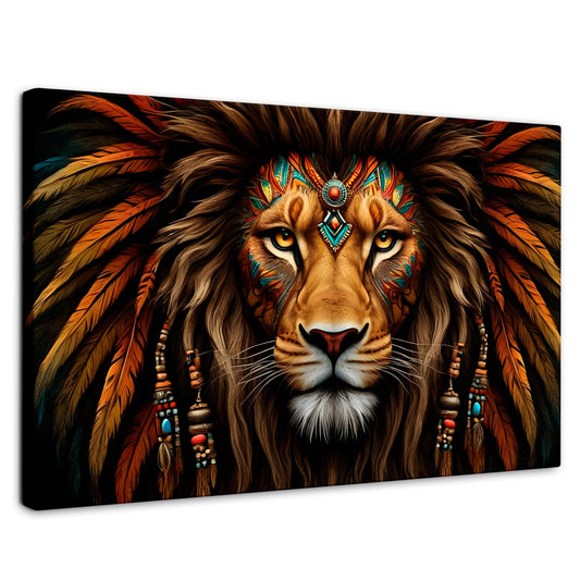 Cuadros Decorativos Canvas Revolution | Realeza Salvaje | Rectangular | Portada | Marco SinMarco