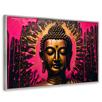 Cuadros Decorativos Canvas Revolution | Reflejos Oro Rosa | Rectangular | Portada | Marco Plateado