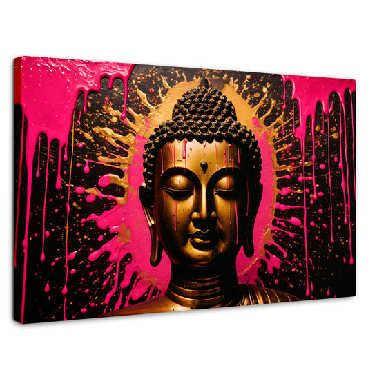 Cuadros Decorativos Canvas Revolution | Reflejos Oro Rosa | Rectangular | Portada | Marco SinMarco