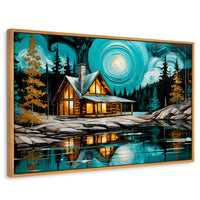 Cuadros Decorativos Canvas Revolution | Refugio Del Lago | Rectangular | Portada