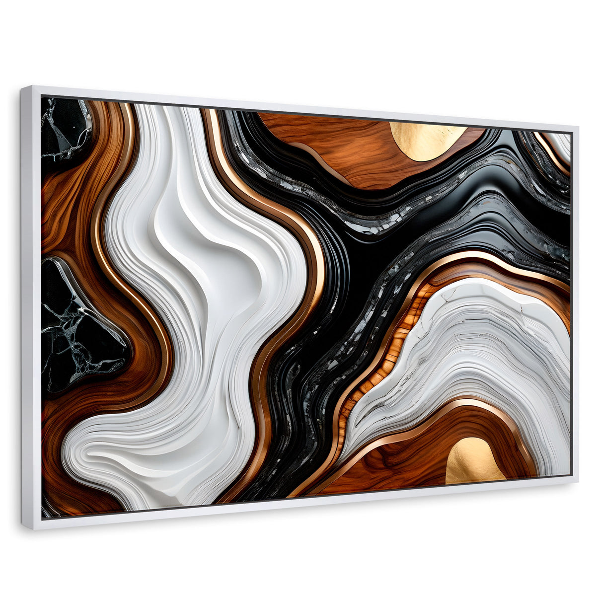 Cuadros Decorativos Canvas Revolution | Remolinos Elegantes | Rectangular | Portada