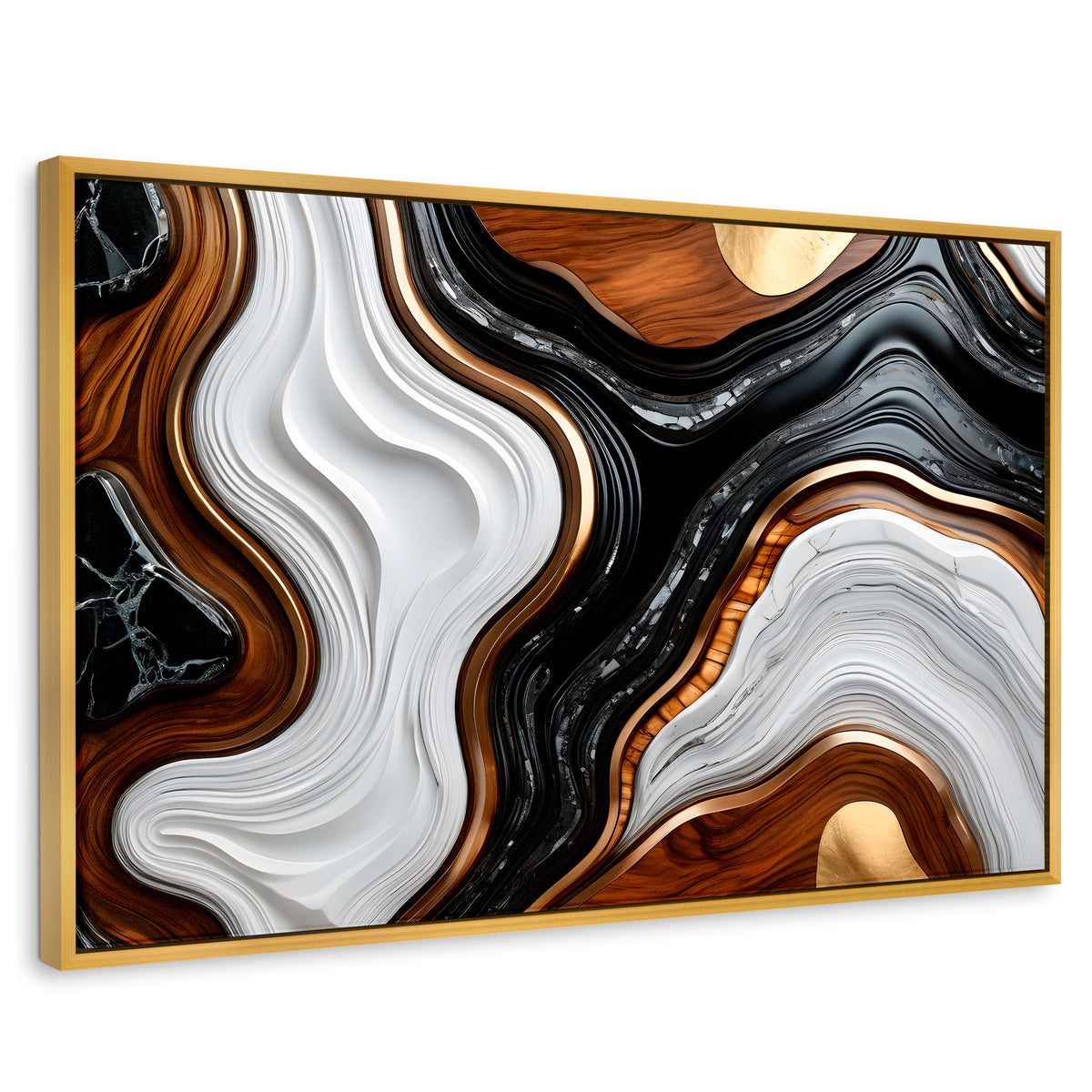 Cuadros Decorativos Canvas Revolution | Remolinos Elegantes | Rectangular | Portada