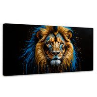 Cuadros Decorativos Canvas Revolution | Rey Majestuosidad | Panoramico | Portada | Marco SinMarco