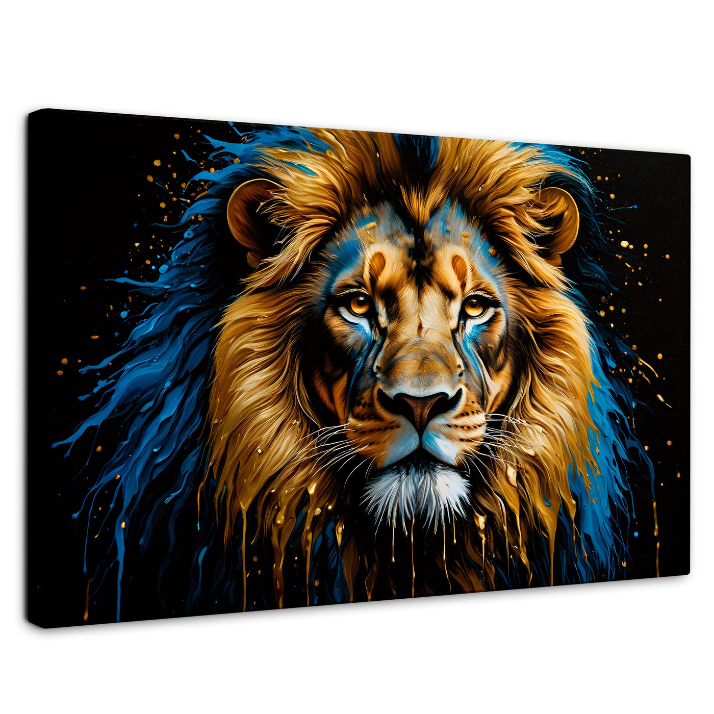 Cuadros Decorativos Canvas Revolution | Rey Majestuosidad | Rectangular | Portada | Marco SinMarco