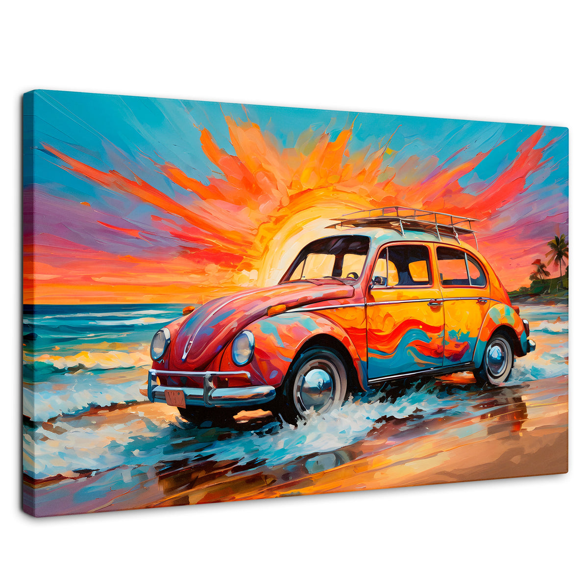 Cuadros Decorativos Canvas Revolution | Rodando Verano | Rectangular | Portada | Marco SinMarco