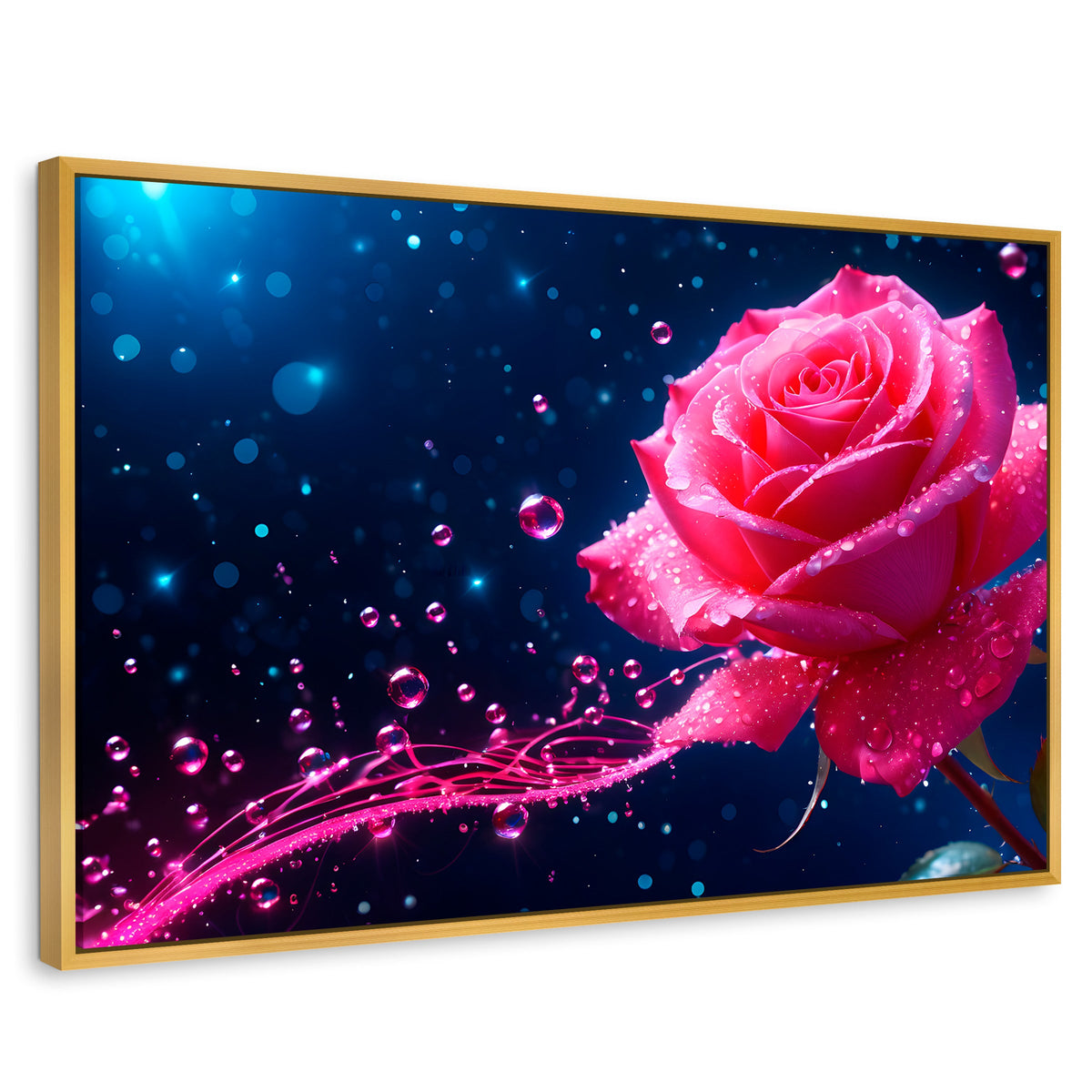 Cuadros Decorativos Canvas Revolution | Rosa Radiante Sueno | Rectangular | Portada