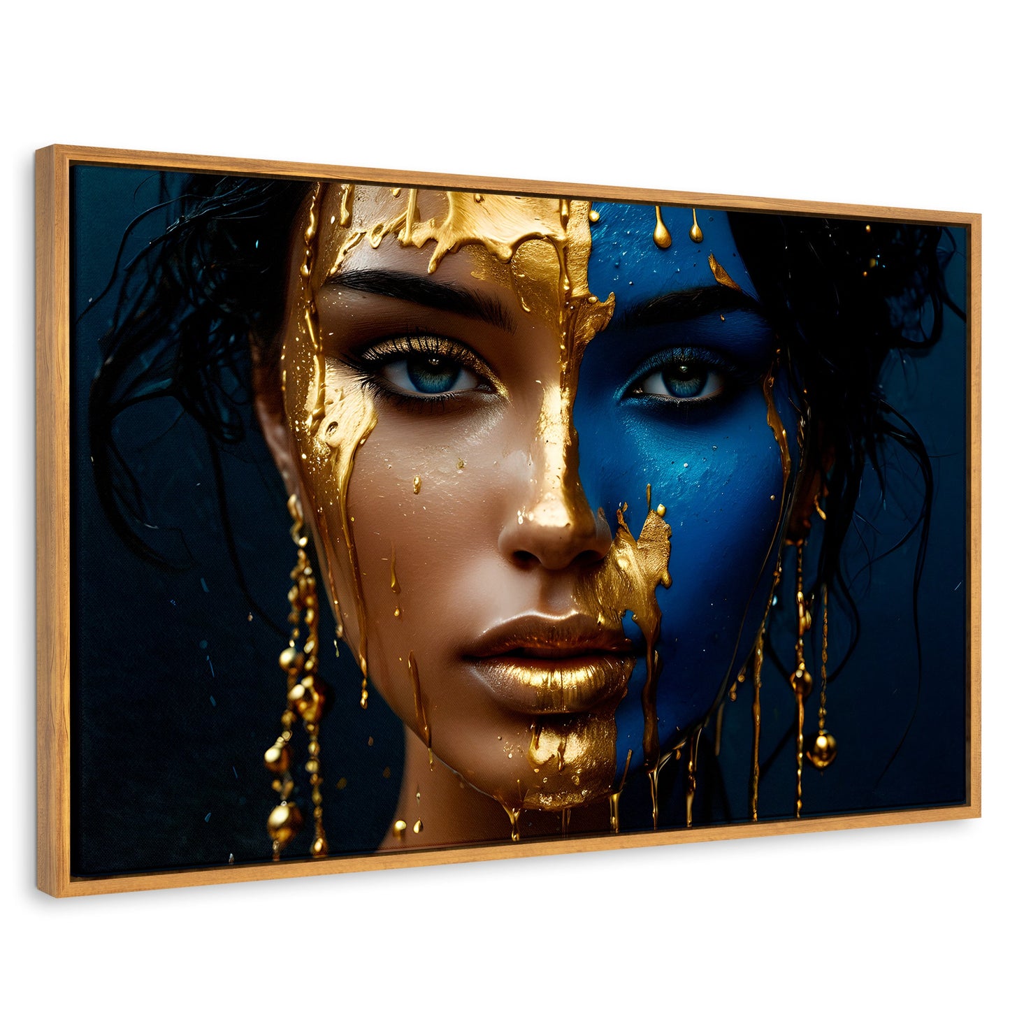Cuadros Decorativos Canvas Revolution | Rostro Abstracto | Rectangular | Portada