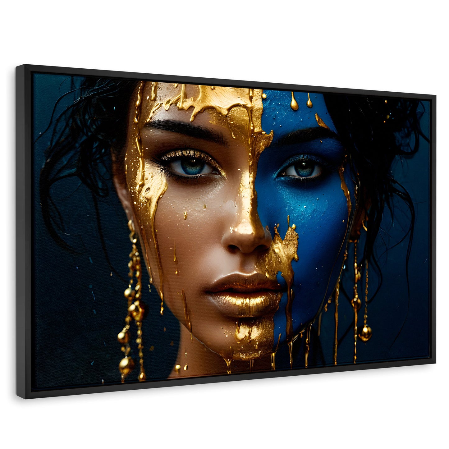 Cuadros Decorativos Canvas Revolution | Rostro Abstracto | Rectangular | Portada