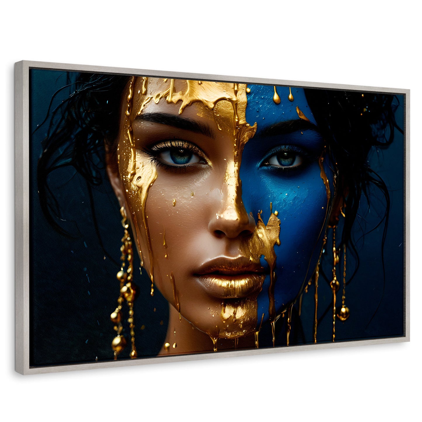 Cuadros Decorativos Canvas Revolution | Rostro Abstracto | Rectangular | Portada