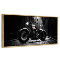 Cuadros Decorativos Canvas Revolution | Ruedas Clasicas | Panoramico | Portada | Marco Madera