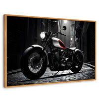 Cuadros Decorativos Canvas Revolution | Ruedas Clasicas | Rectangular | Portada | Marco Madera
