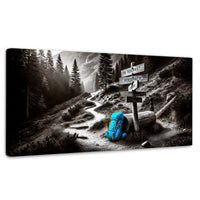 Cuadros Decorativos Canvas Revolution | Rumbo Al Bosque | Panoramico | Portada | Marco SinMarco