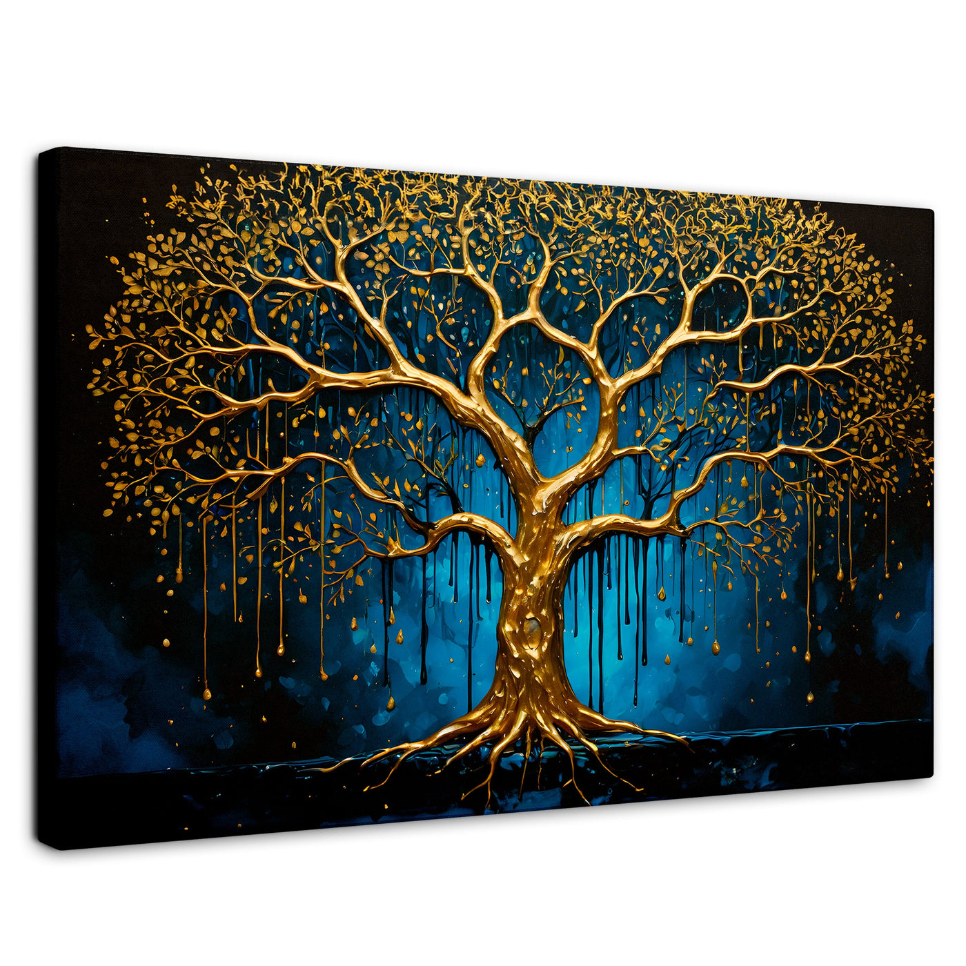 Cuadros Decorativos Canvas Revolution | Sabiduria Dorada | Rectangular | Portada | Marco SinMarco