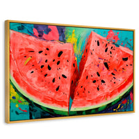 Cuadros Decorativos Canvas Revolution | Sandia Rebanada | Rectangular | Portada