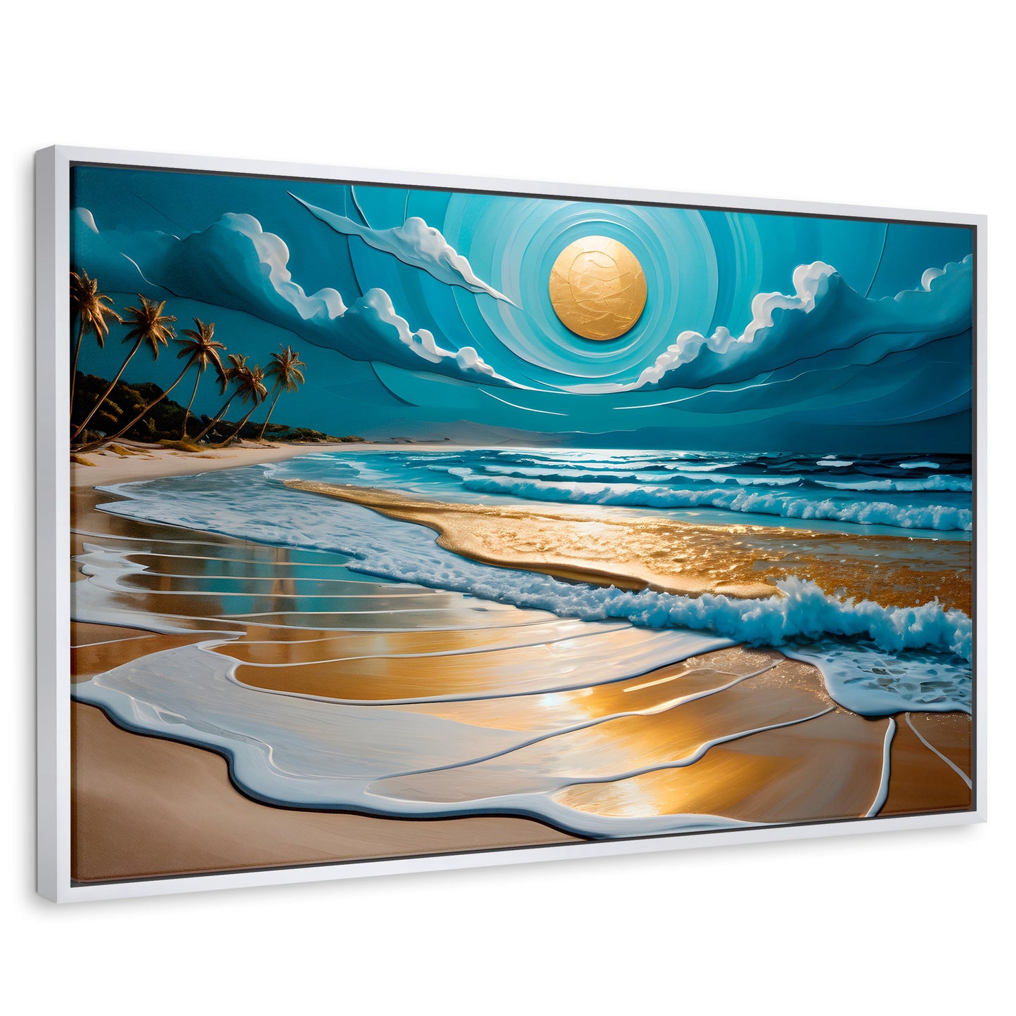 Cuadros Decorativos Canvas Revolution | Silencio En Playa | Rectangular | Portada