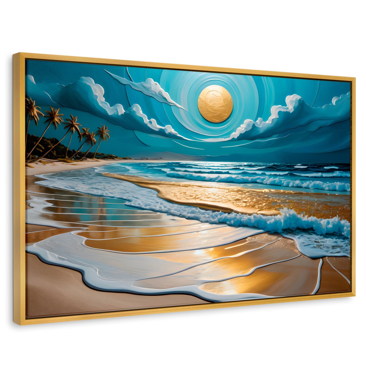 Cuadros Decorativos Canvas Revolution | Silencio En Playa | Rectangular | Portada