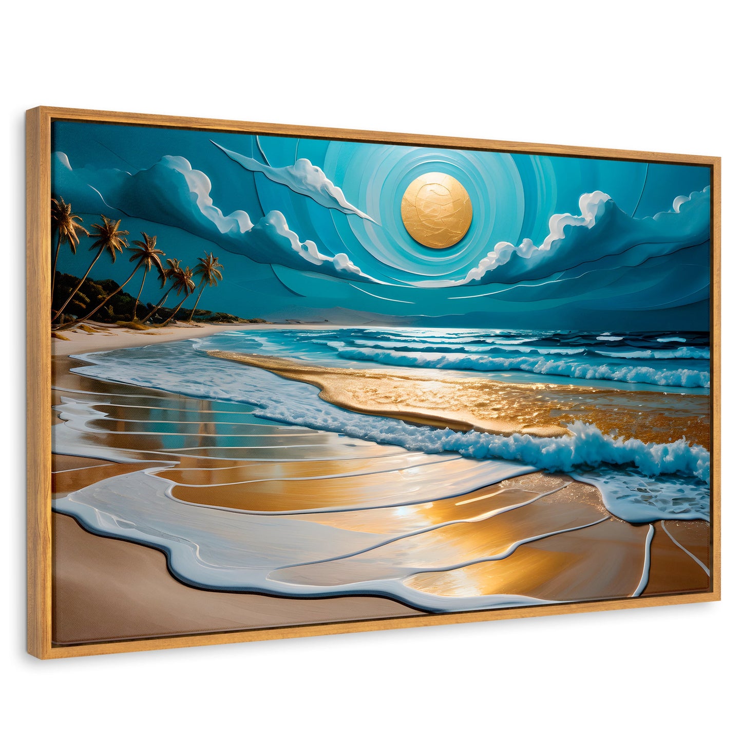 Cuadros Decorativos Canvas Revolution | Silencio En Playa | Rectangular | Portada