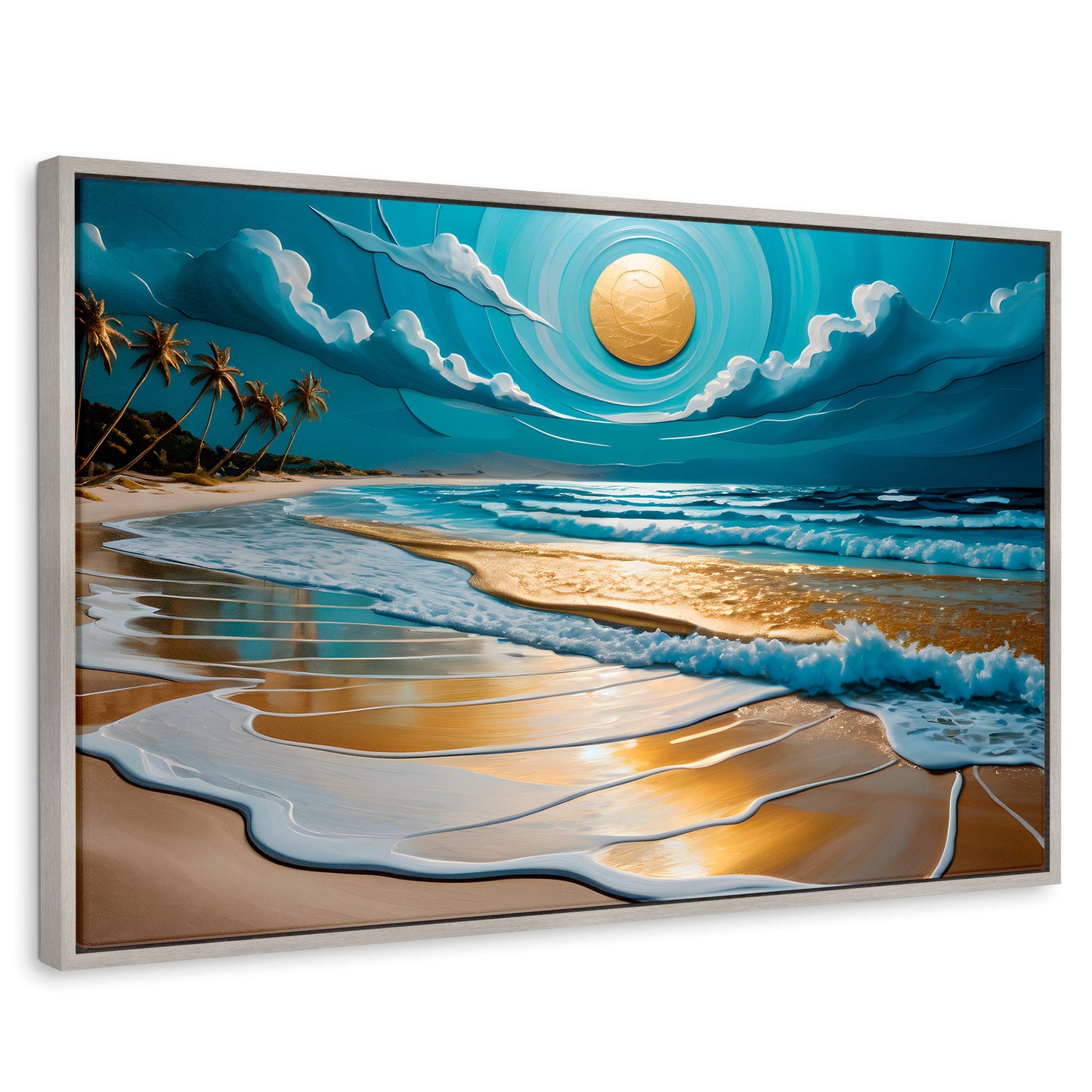 Cuadros Decorativos Canvas Revolution | Silencio En Playa | Rectangular | Portada