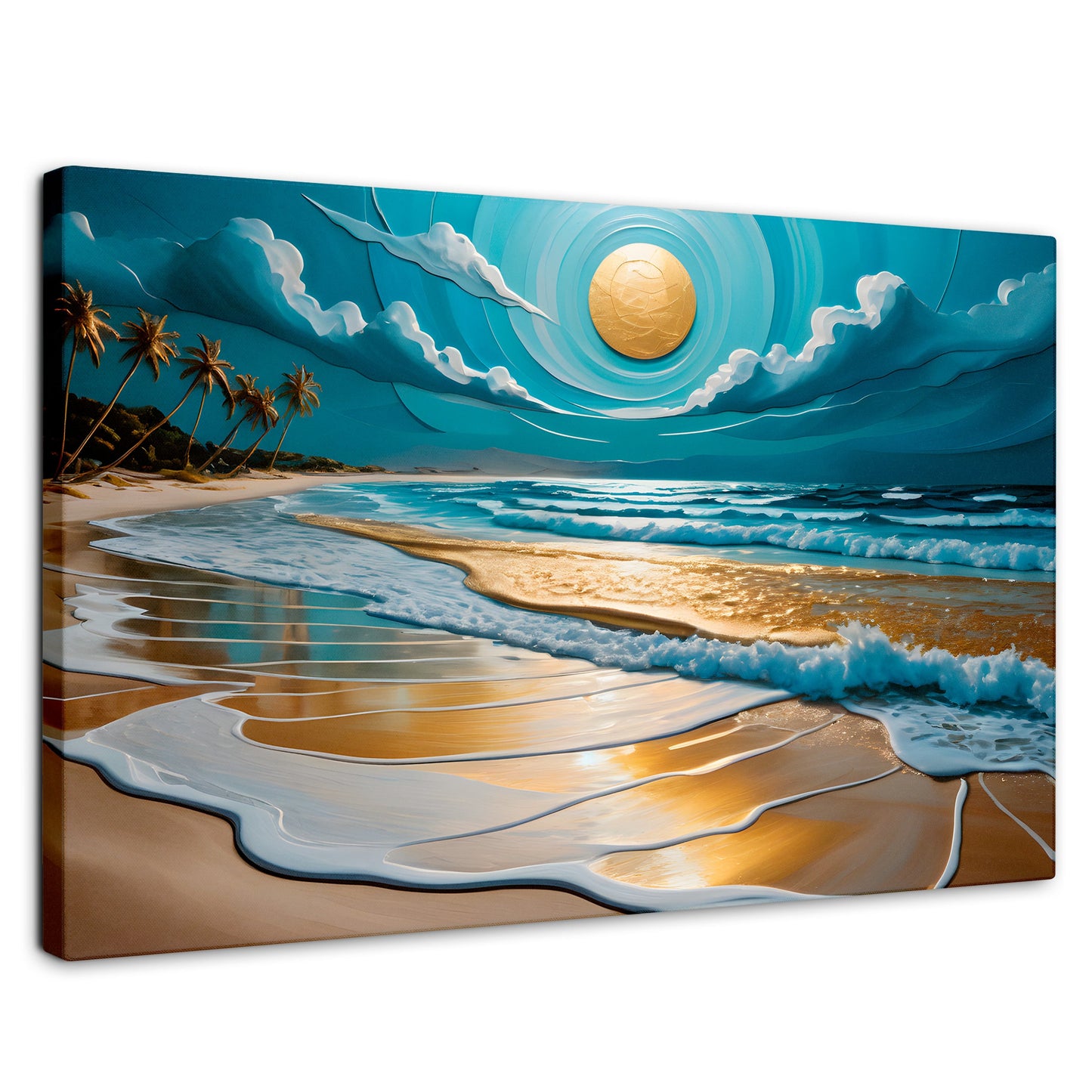 Cuadros Decorativos Canvas Revolution | Silencio En Playa | Rectangular | Portada
