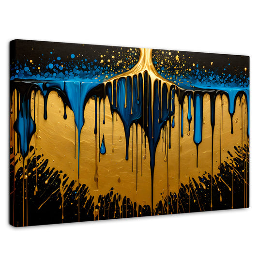 Cuadros Decorativos Canvas Revolution | Sinfonia Dorada | Rectangular | Portada | Marco SinMarco