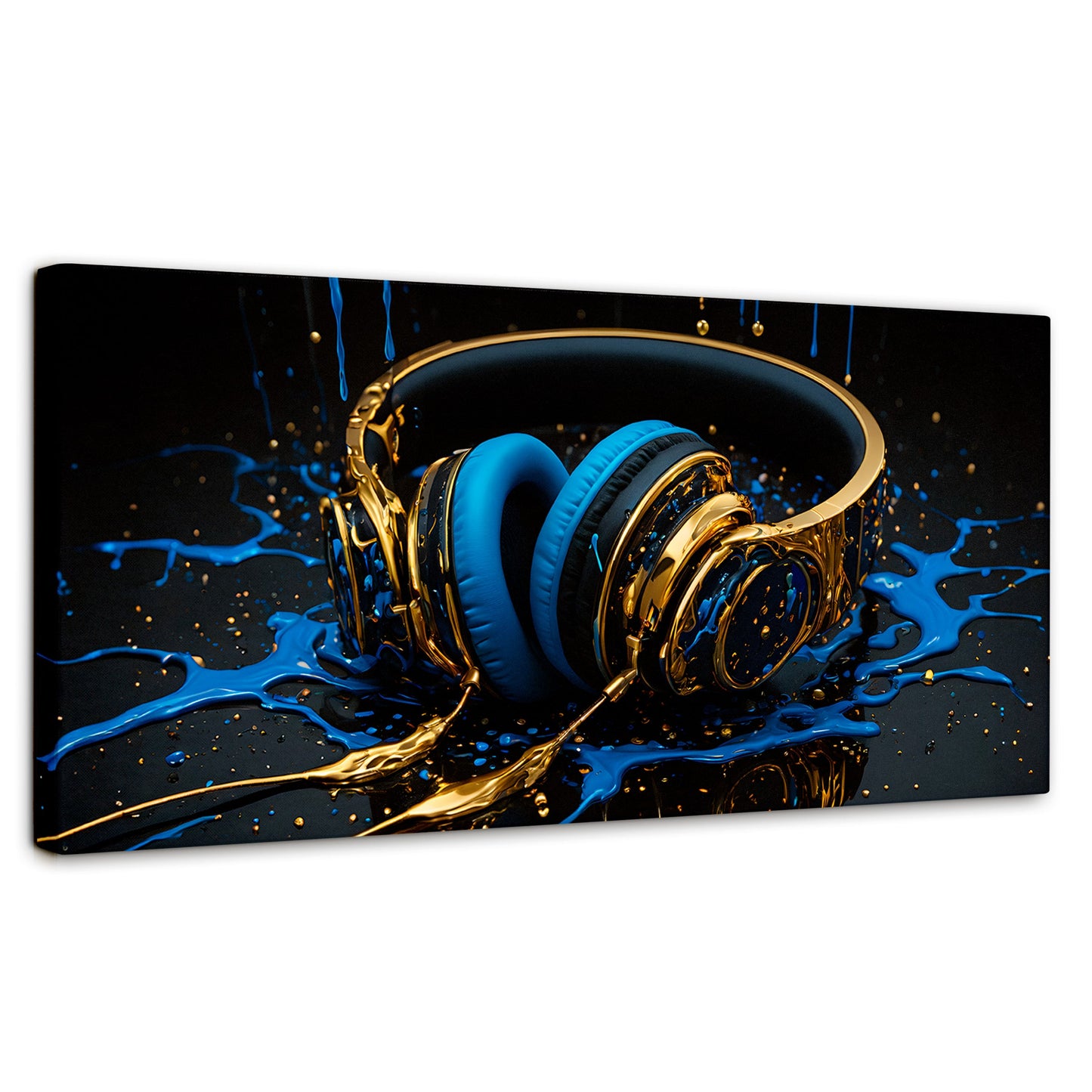 Cuadros Decorativos Canvas Revolution | Sinfonia Liquida | Panoramico | Portada | Marco SinMarco