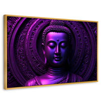 Cuadros Decorativos Canvas Revolution | Sinfonia Purpura | Rectangular | Portada | Marco Dorado