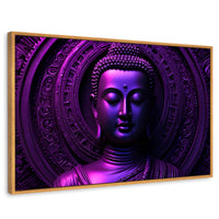 Cuadros Decorativos Canvas Revolution | Sinfonia Purpura | Rectangular | Portada | Marco Madera
