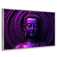 Cuadros Decorativos Canvas Revolution | Sinfonia Purpura | Rectangular | Portada | Marco Plateado