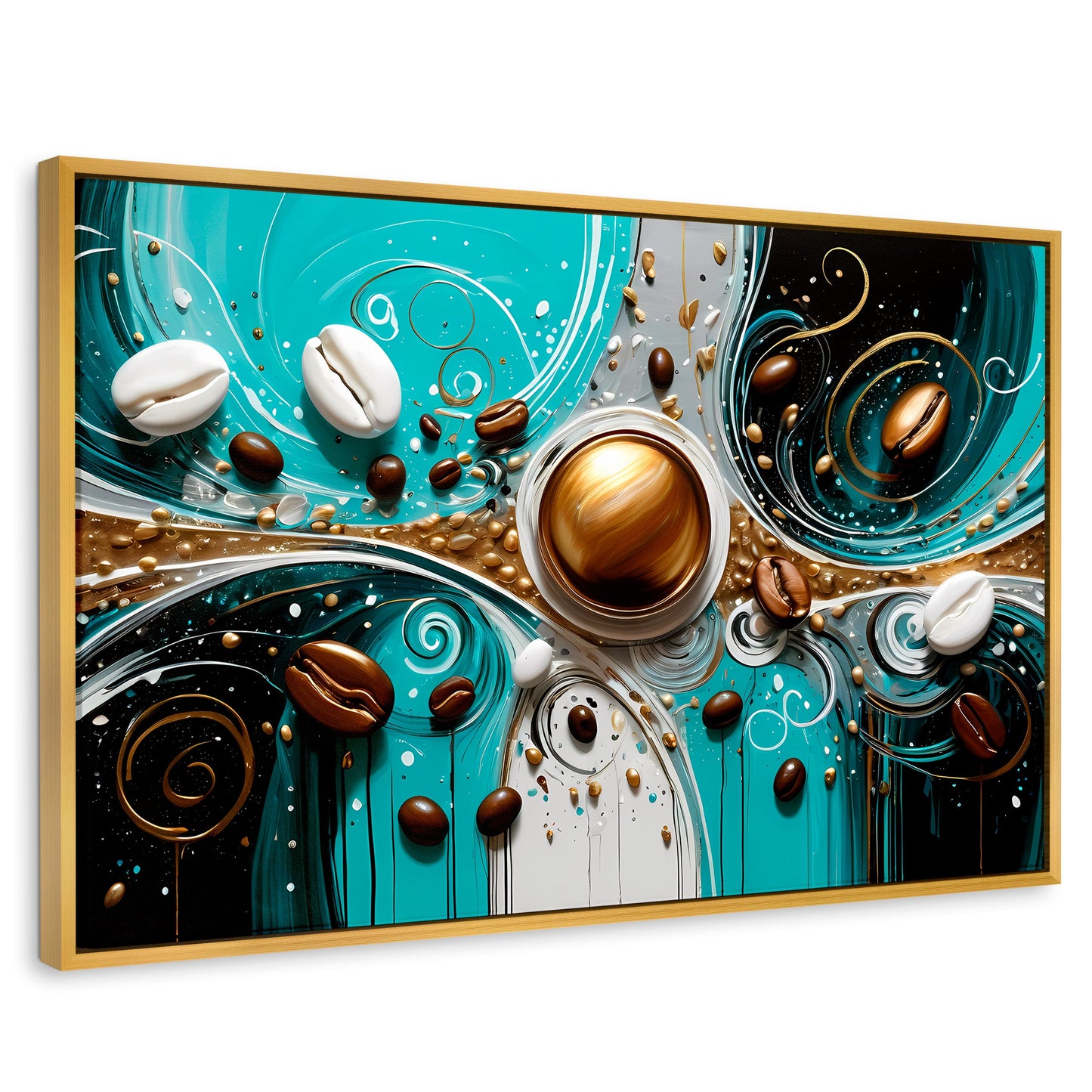Cuadros Decorativos Canvas Revolution | Susurros De Oro | Rectangular | Portada